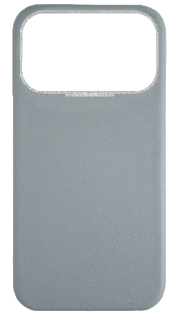 Customized Light Blue Grey Strapless Epsom Case