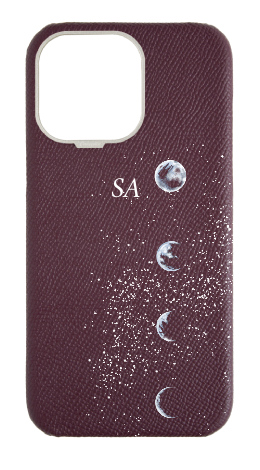 Customized Maroon Strapless Epsom Case