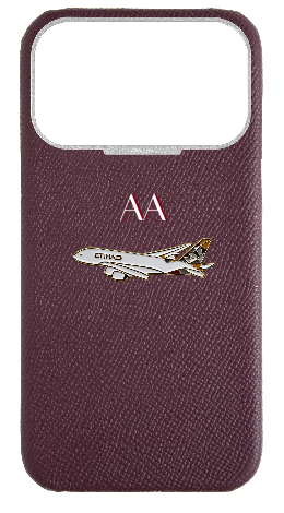 Customized Maroon Strapless Epsom Case