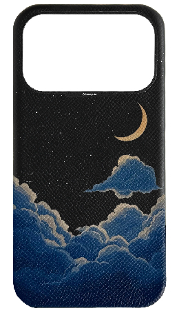Customized Black Strapless Case 
                 Crescent of Blessings