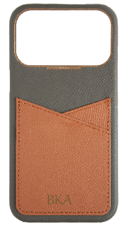 Customized Dark Taupe / Tan Limited Edition Pocket Case