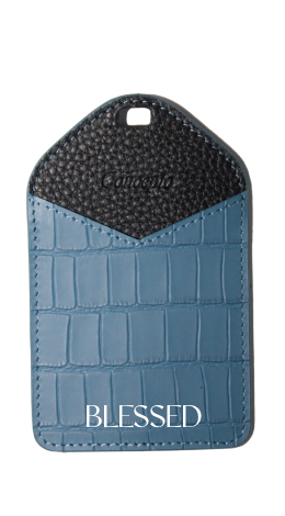 Customized Navy ID Holder