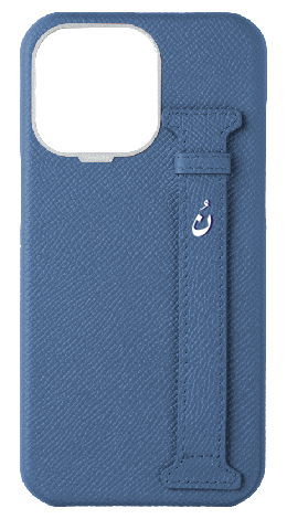 Customized Navy Epsom Side Strap Case