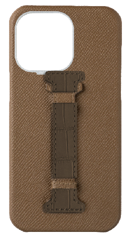 Customized Taupe Epsom Middle Strap Case