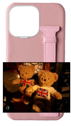 Customized Blush / Pink Limited Edition Side Strap Case