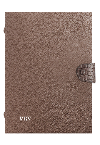 Customized Brown Notebook