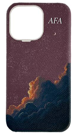 Customized Maroon Strapless Case 
                 Crimson Crescent