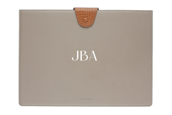 Customized Tan / Brown Folder