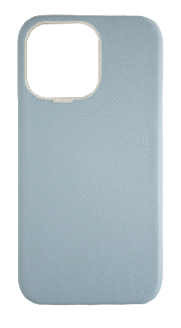 Customized Light Blue Grey Strapless Epsom Case