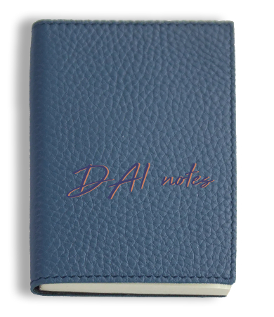 Customized Navy Mini Notebook