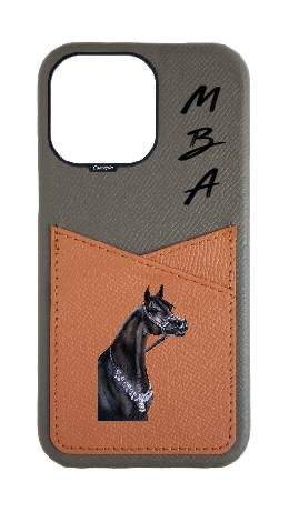 Customized Dark Taupe / Tan Limited Edition Pocket Case