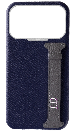 Customized Navy / Grey Limited Edition Side Strap Case