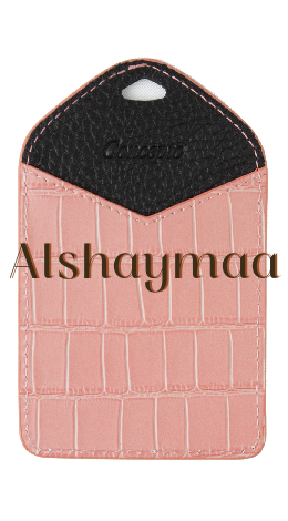 Customized Pink ID Holder