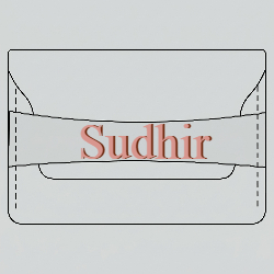 Customized Bespoke Belt Bifold Wallet