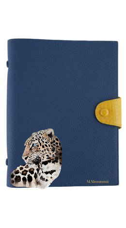 Customized Blue / Yellow Notebook