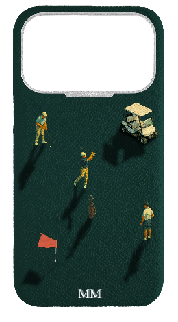 Customized Green Strapless Case 
                 Golf