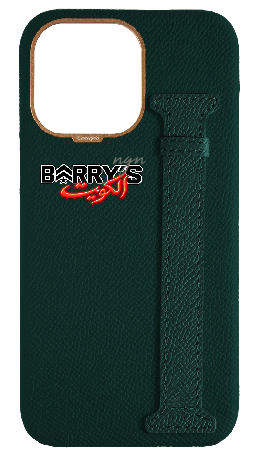 Customized Green Epsom Side Strap Case
