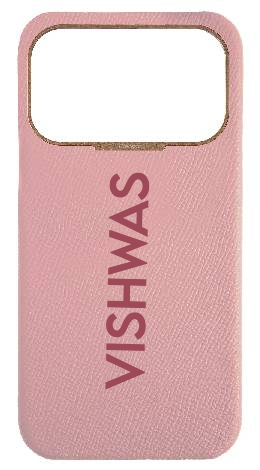 Customized Pink Strapless Epsom Case