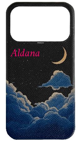 Customized Black Strapless Case 
                 Crescent of Blessings