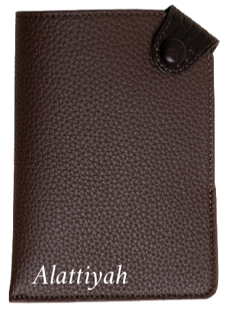 Customized Classic Brown Voyage Passport Holder
