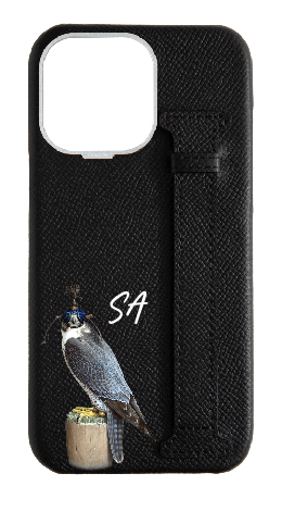 Customized Black Epsom Side Strap Case