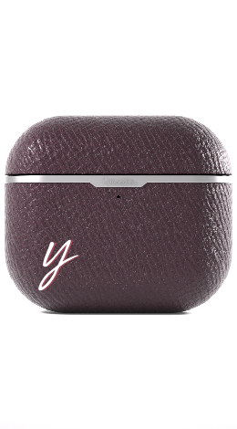 Customized Maroon AirPods Case (3rd, 4th &amp; 5th Generation)