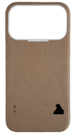 Customized Taupe Strapless Epsom Case