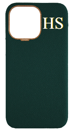 Customized Green Epsom Strapless Case