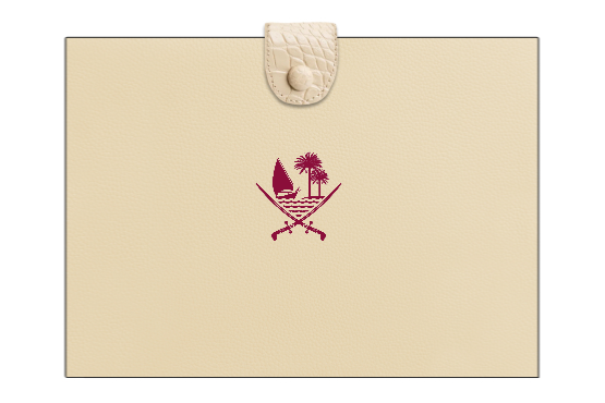 Customized Beige Folder