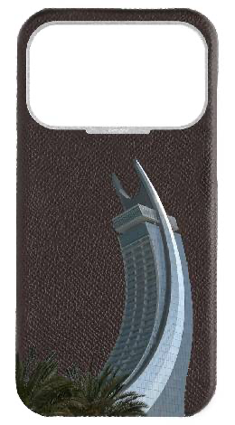 Customized Brown Strapless Epsom Case 
                 Lusail