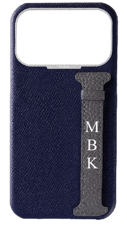 Customized Navy / Grey Limited Edition Side Strap Case