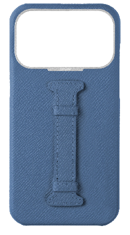 Customized Navy Epsom Middle Strap Case