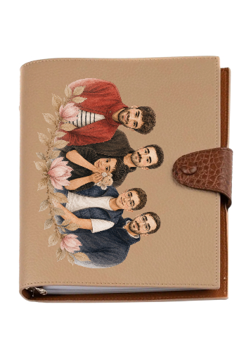 Customized Caramel / Camel Notebook