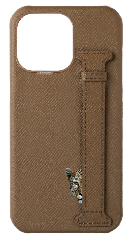 Customized Taupe Epsom Side Strap Case