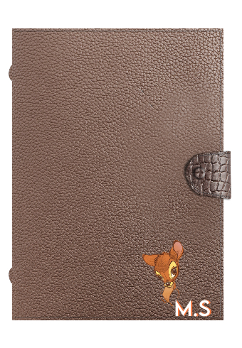 Customized Brown Notebook