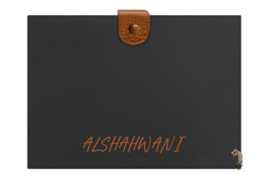 Customized Black / Camel Folder