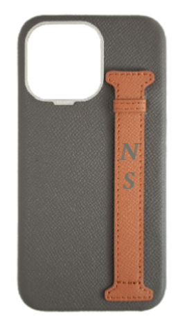 Customized Dark Taupe / Tan Limited Edition Side Strap Case