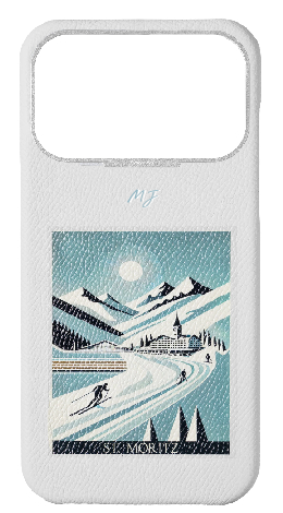 Customized White Strapless Case 
                 St. Moritz