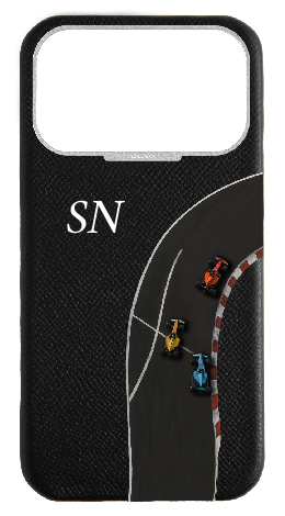 Customized Black Strapless Epsom Case 
                 Formula