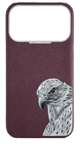 Customized Maroon Strapless Epsom Case