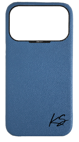 Customized Blue Strapless Epsom Case