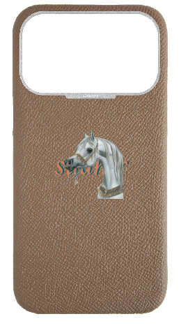 Customized Taupe Strapless Epsom Case