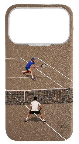 Customized Taupe Strapless Case 
                 Tennis