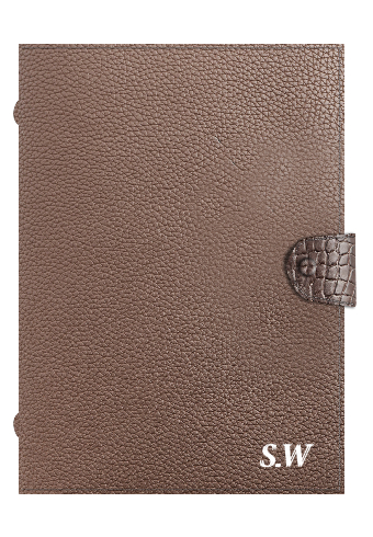 Customized Brown Notebook