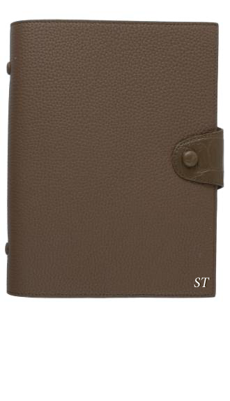 Customized Dark Taupe / Ash Notebook