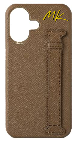 Customized Taupe Epsom Side Strap Case