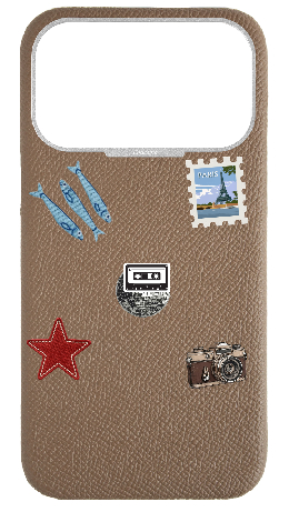 Customized Taupe Strapless Case 
                 Stamp Collection