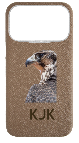 Customized Taupe Strapless Epsom Case