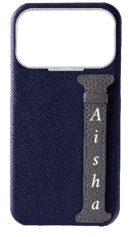 Customized Navy / Grey Limited Edition Side Strap Case