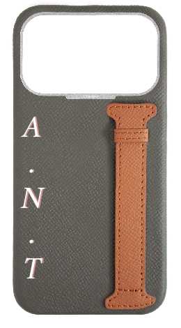 Customized Dark Taupe / Tan Limited Edition Side Strap Case